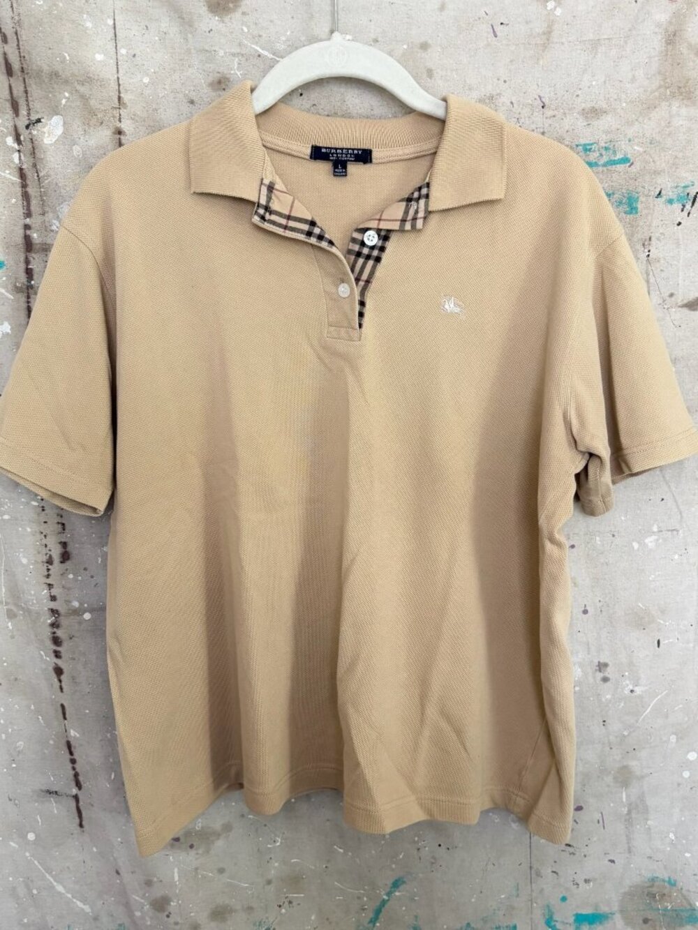 Burberry Classic Nova Check Short Sleeve Polo